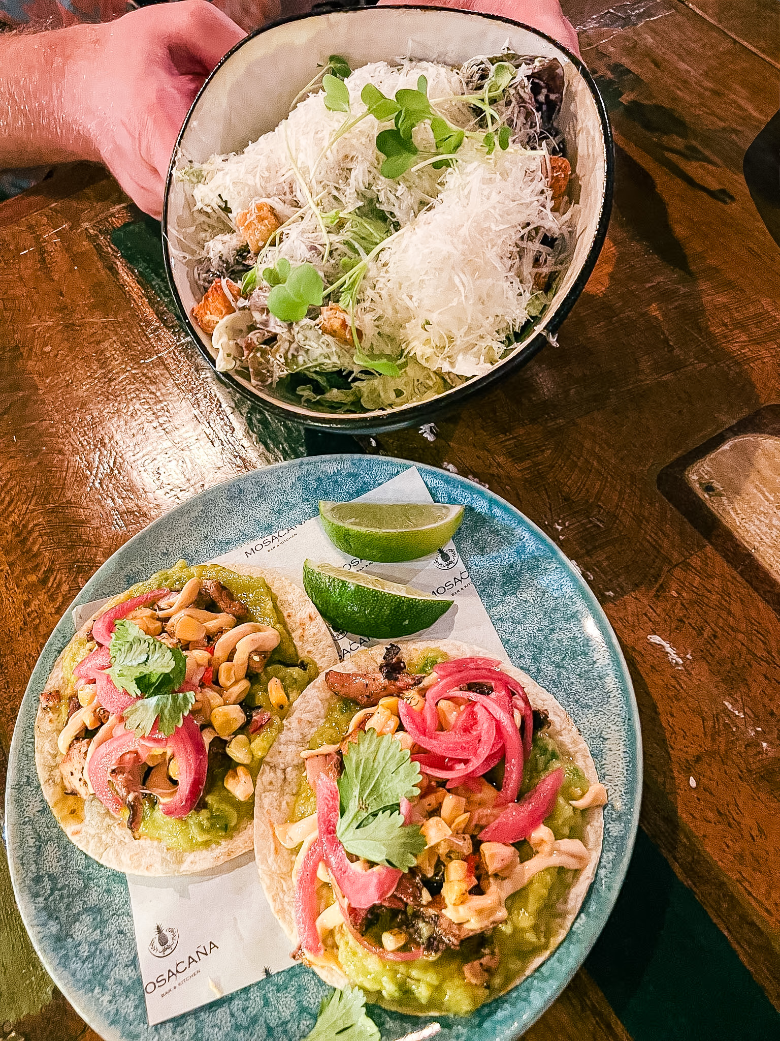 Where to Eat in Willemstad Curaçao MosaCaña dishes