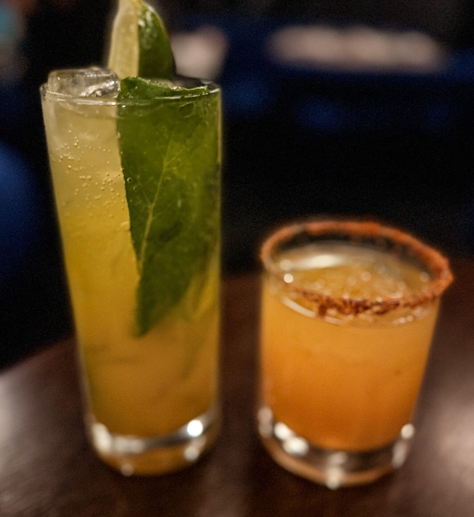 virgin drinks to order or mocktails on Virgin Voyages