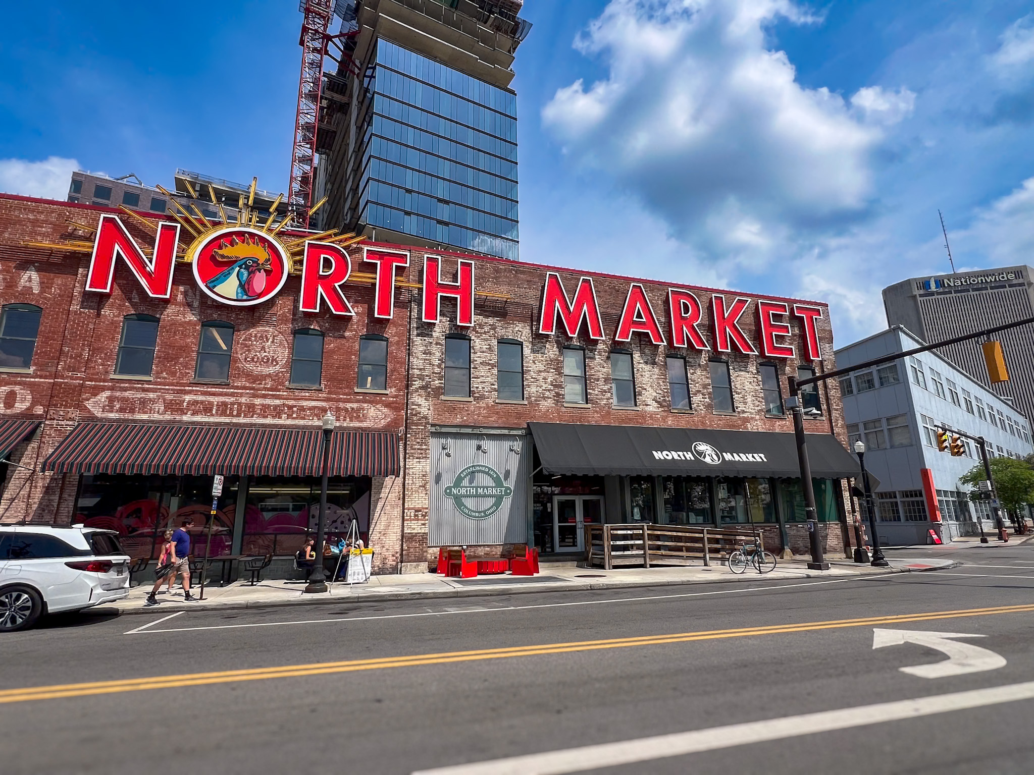 Where to eat in Columbus Ohio – North Market exterior