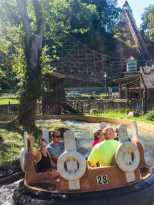 River Rampage at Dollywood Tennessee Theme Park
