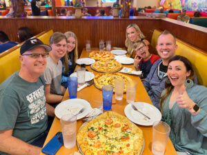 Pizza and fun at Mellow Mushroom Sevierville