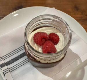 dessert at Seasons 101 Sevierville restaurant