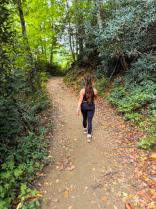 Grotto Falls – one of the best easy hikes in the Great Smoky Mountains