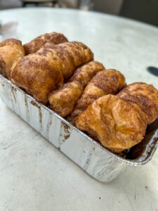 Cinnamon bread at The Grist Mill Dollywood Tennessee