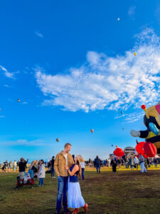 Albuquerque Balloon Fiesta field morning session