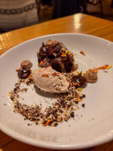 Where to eat in Albuquerque – Farm & Table german chocolate deconstructed cake