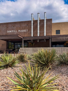 Sawmill Market food hall Albuquerque exterior