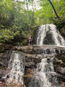 Laurel Falls in Great Smoky Mountains National Park