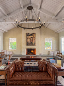Los Poblanos lavender fields at sunset near Albuquerque Balloon Fiesta