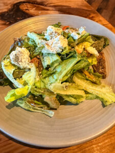 week in Albuquerque — Campo at Los Poblanos salad