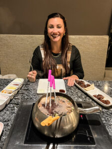 top places to eat in Gatlinburg – Melting Pot fondue 