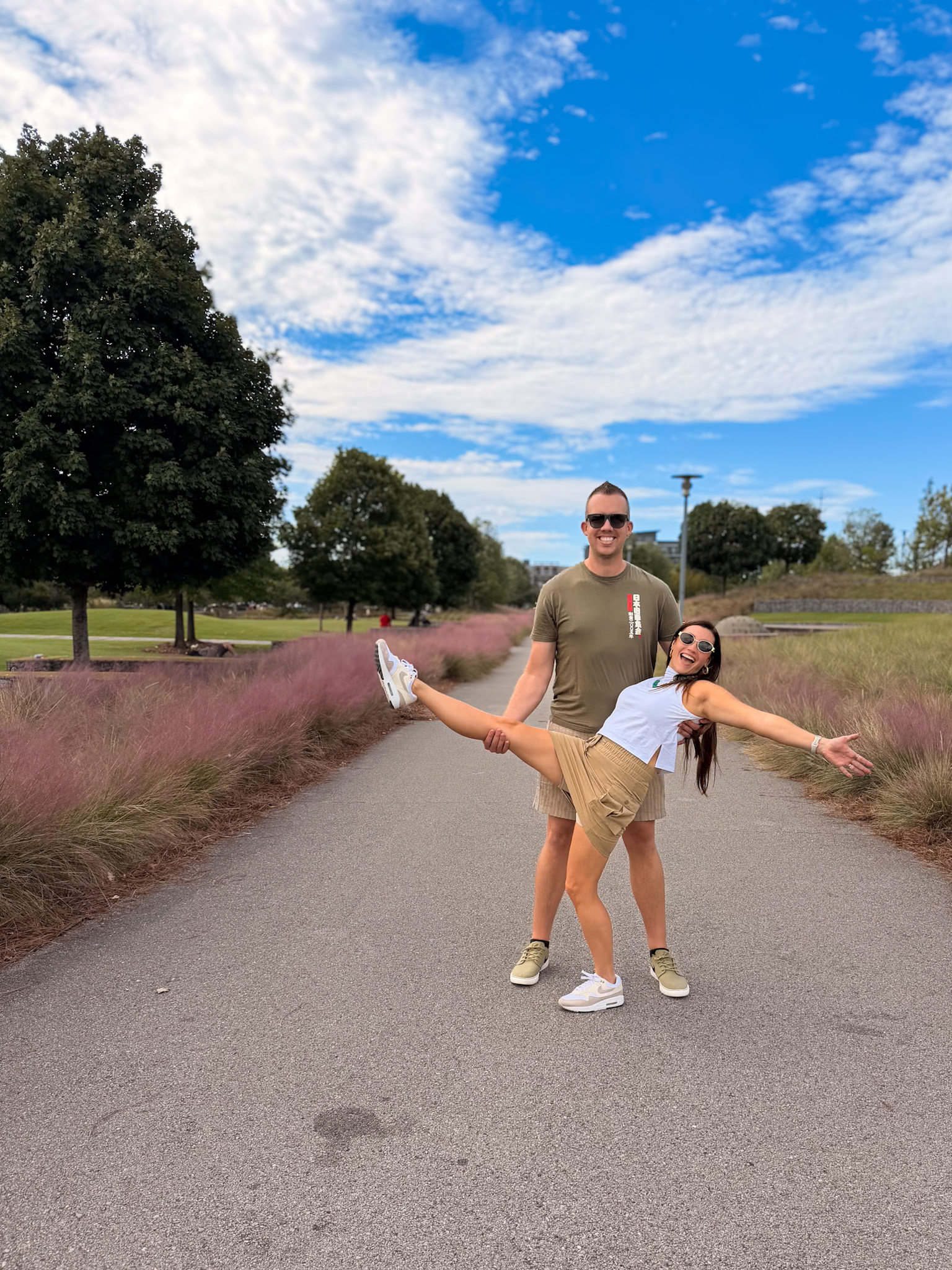 Railroad Park skyline at sunset – free things to do in Birmingham