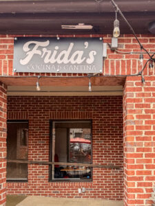 Lunch at Fridas on a 24 Hours in Birmingham Alabama trip