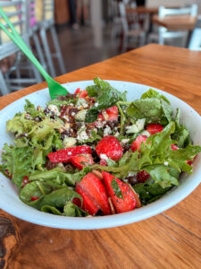 Chop N Fresh salad bowl at lunch in Birmingham