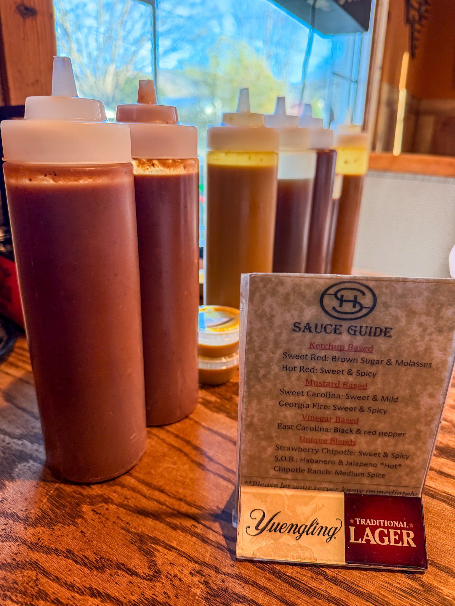 Haywood Smokehouse Review BBQ sauce lineup