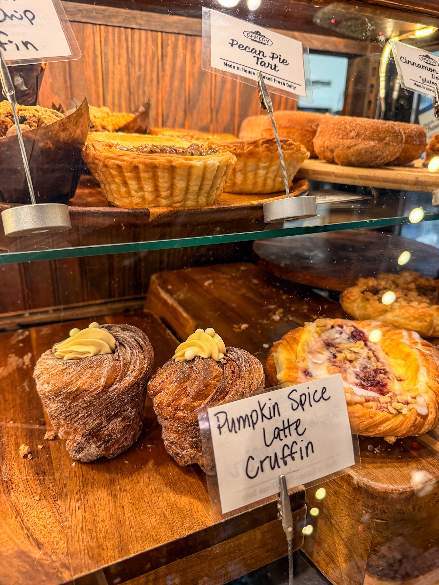 Bryson City Bakery Review pastry display