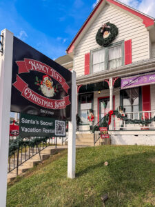 Christmas in Dillsboro Nancy Tuts storefront