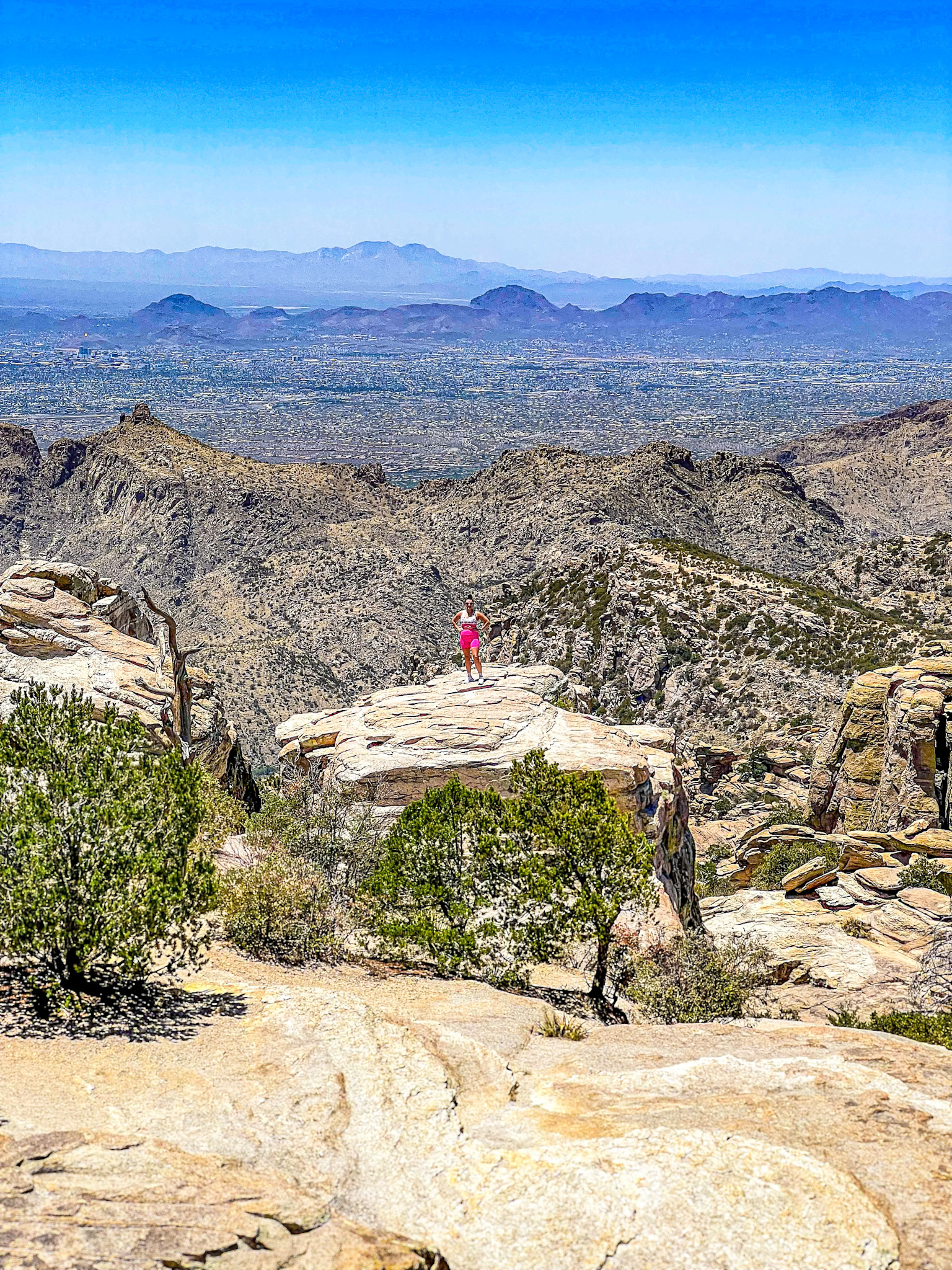 Free scenic spots in Tucson at Windy Point Vista