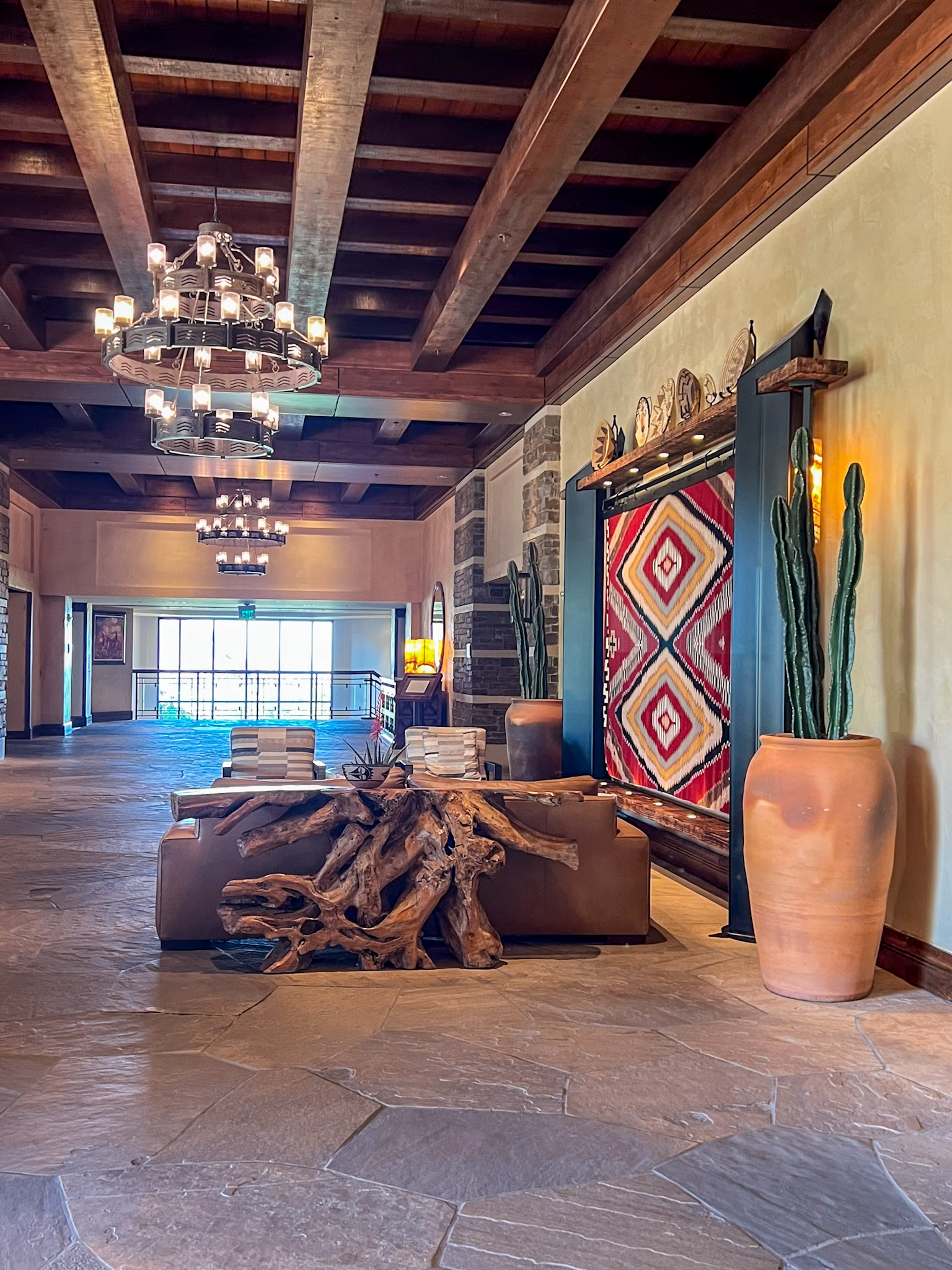 Ritz-Carlton Dove Mountain Review resort lobby desert views