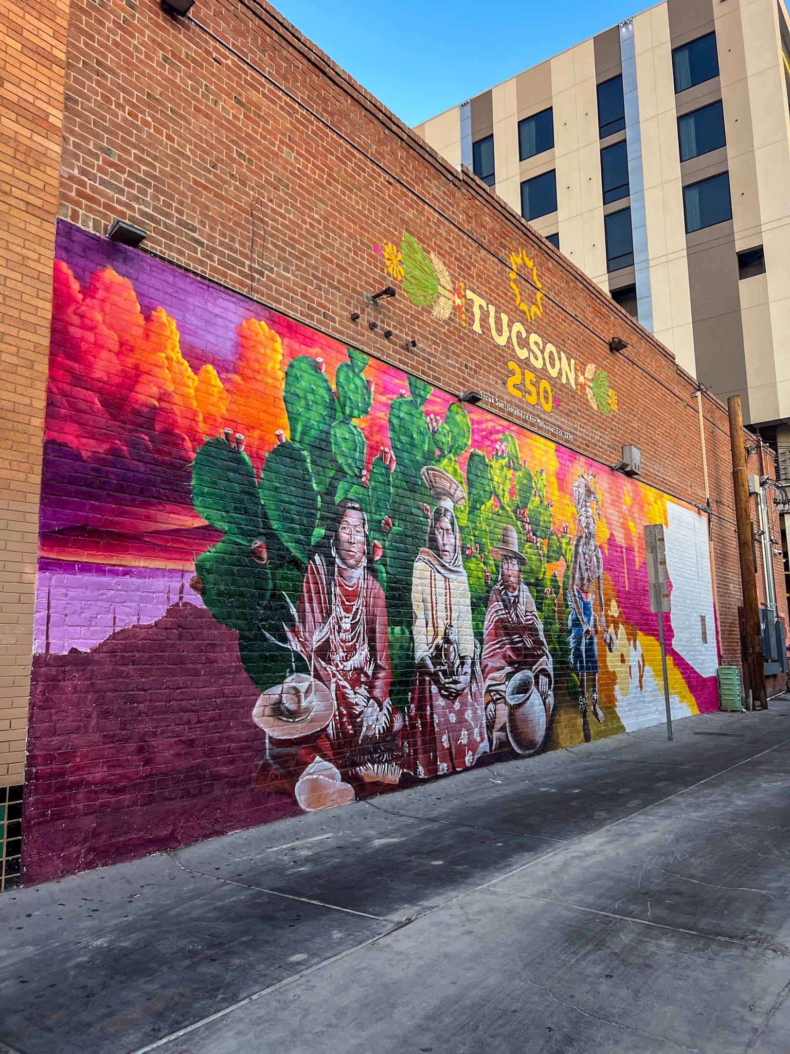 Mural Guide to Tucson colorful street art downtown