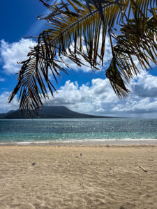 Spice Mill Restaurant Nevis view