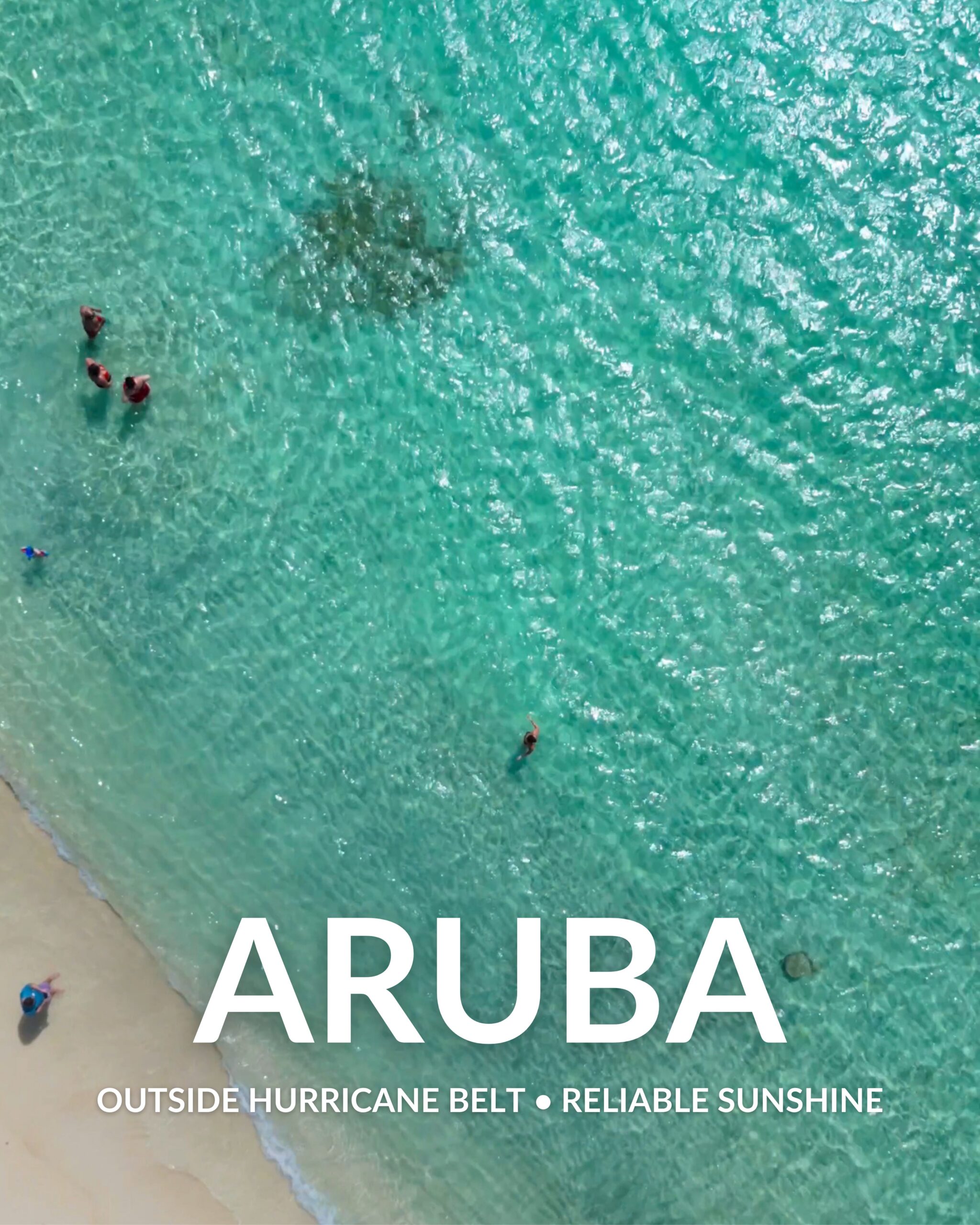 Best islands to visit in January at Aruba beaches