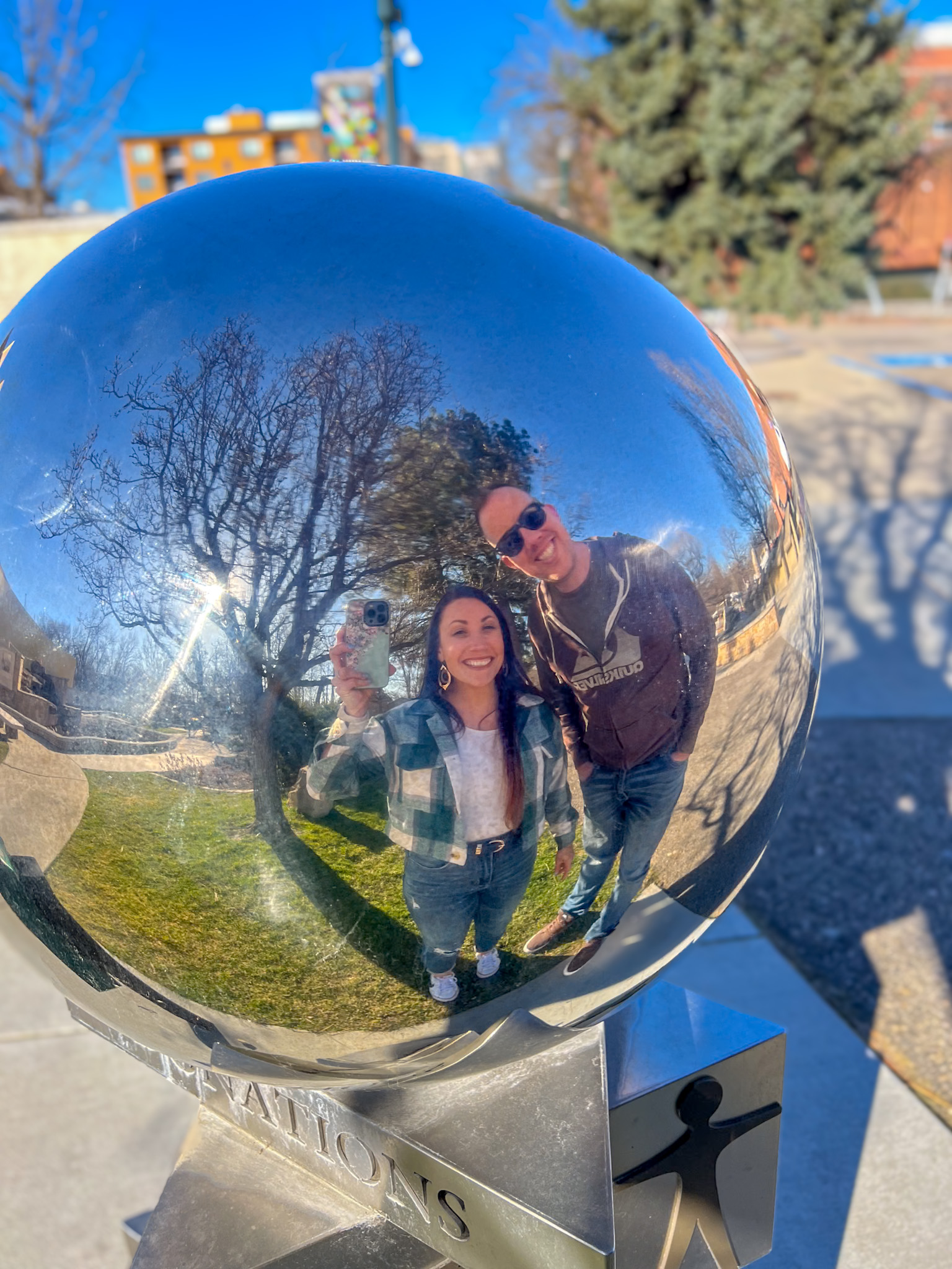 Anne Morrison Park Boise Footbridge walk with river views