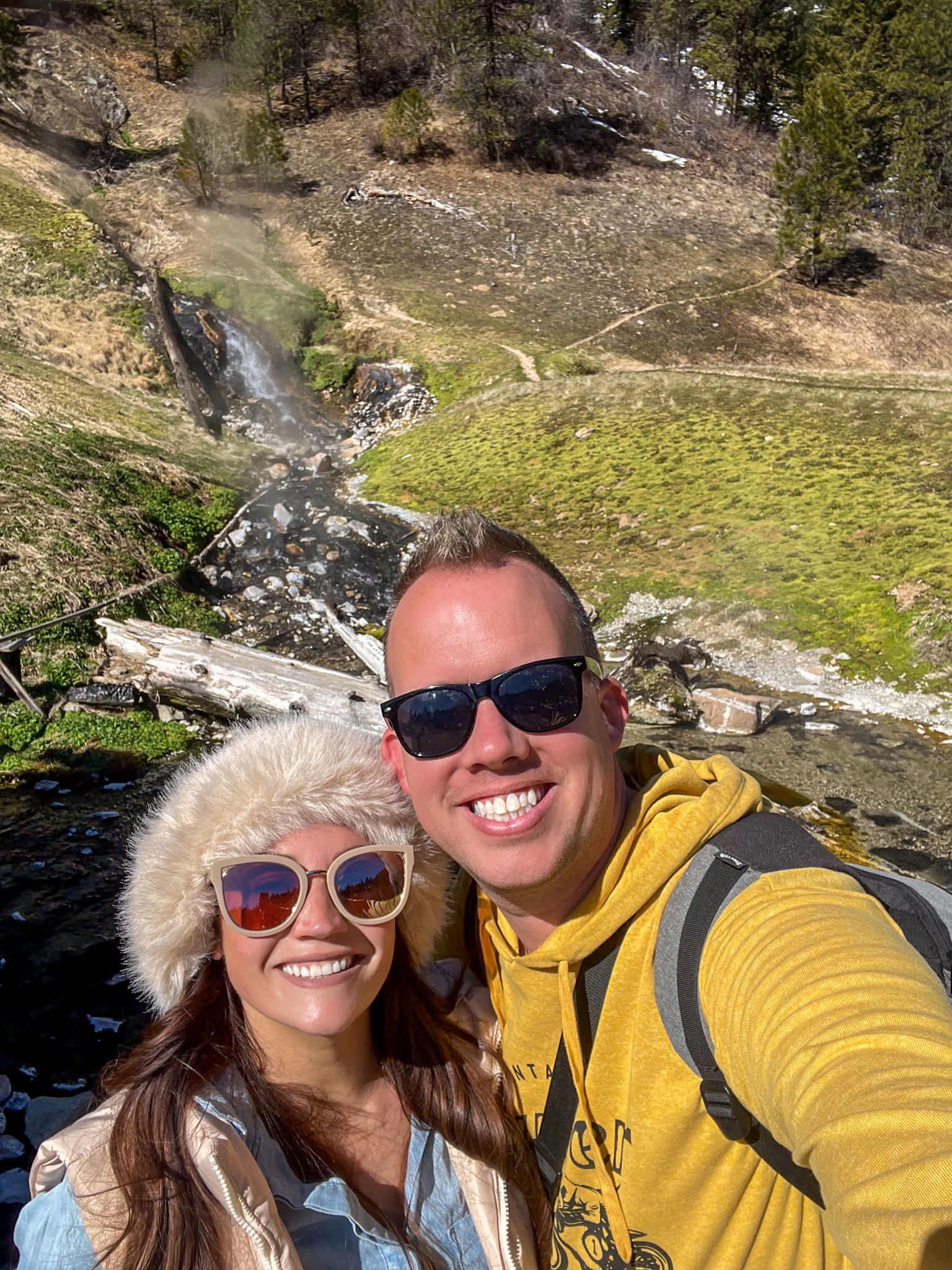 Springtime views around Bonneville Hot Springs Idaho