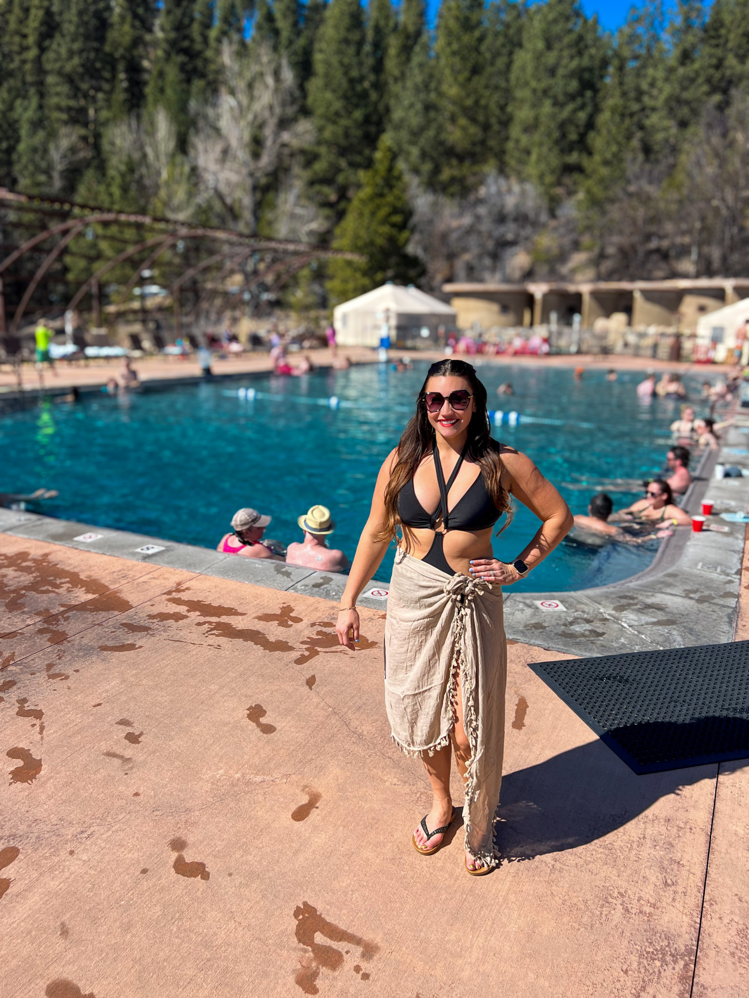 Idaho City hot springs private tubs at The Springs Idaho City