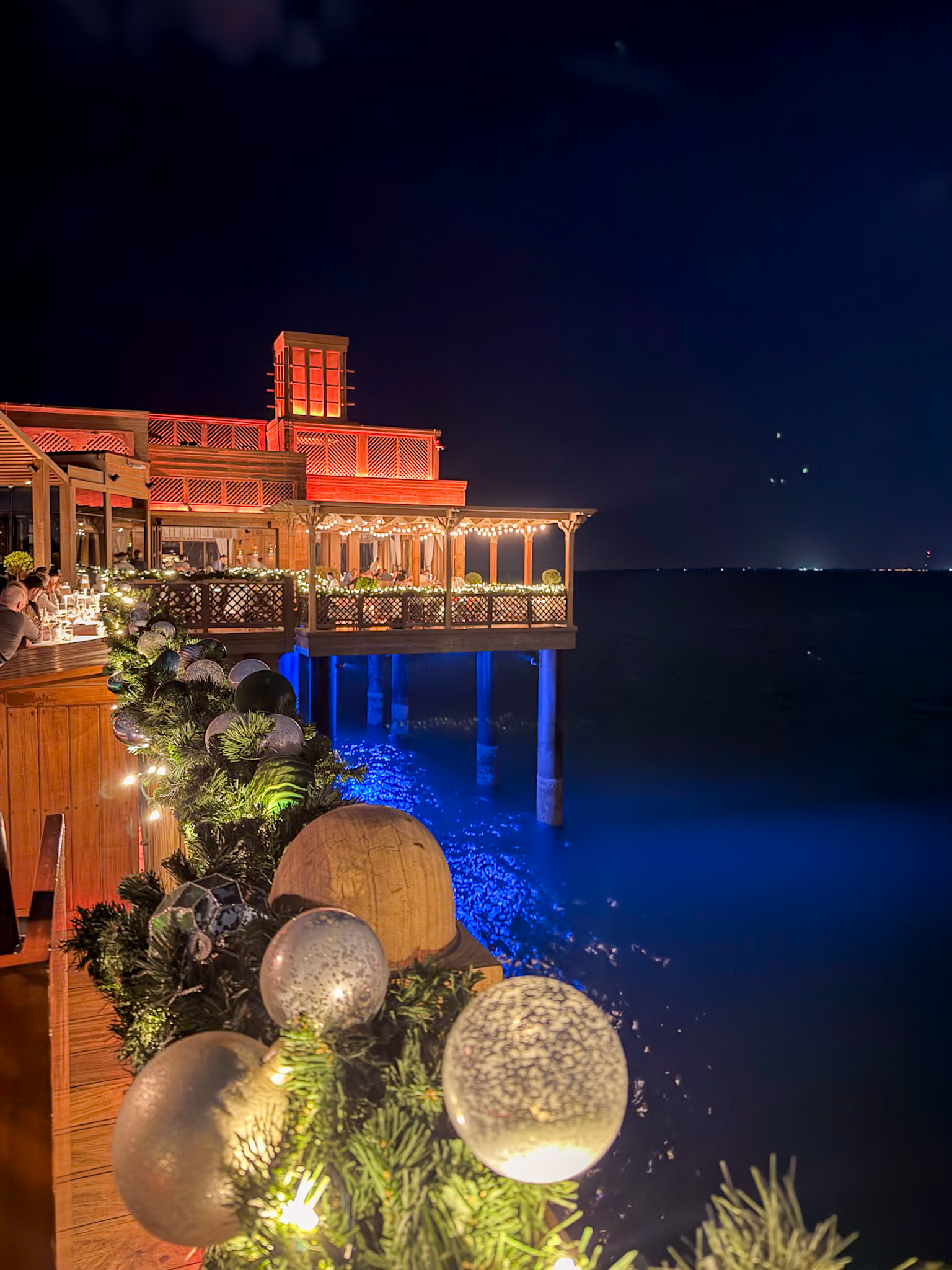 Pierchic Dubai review with overwater dining views