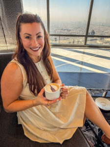 Burj Khalifa VIP Experience coffee and snacks