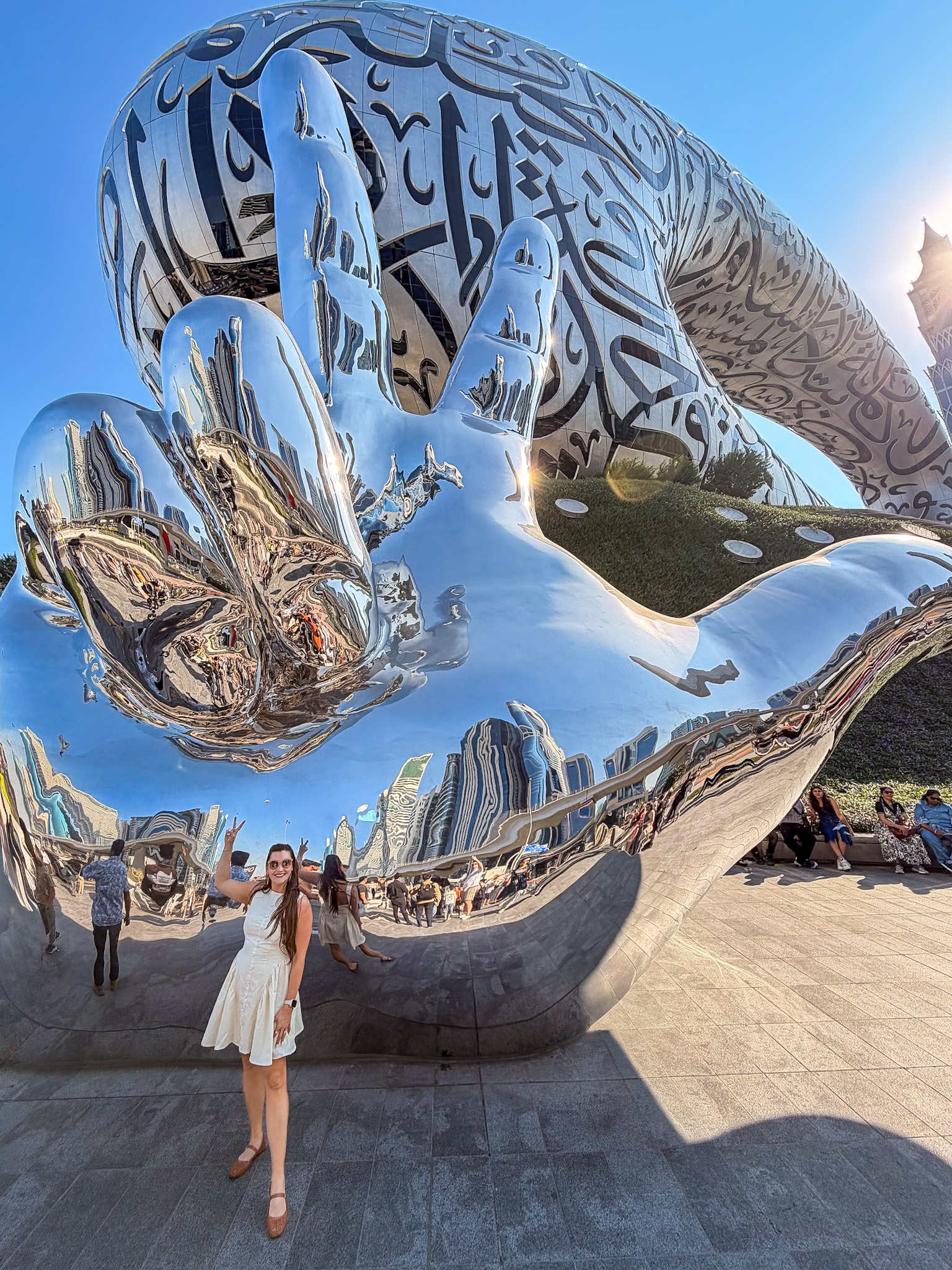 Best Instagram & Photo Spots in Dubai featuring museum of the future
