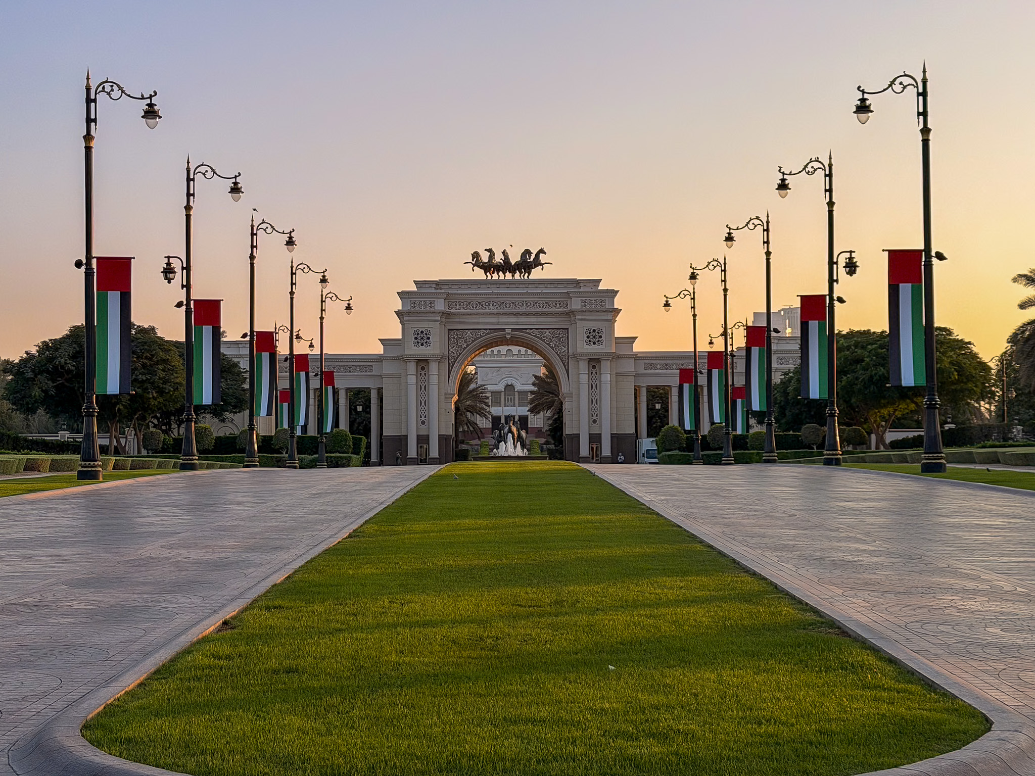 Best Instagram & Photo Spots in Dubai featuring Zabeel Palace