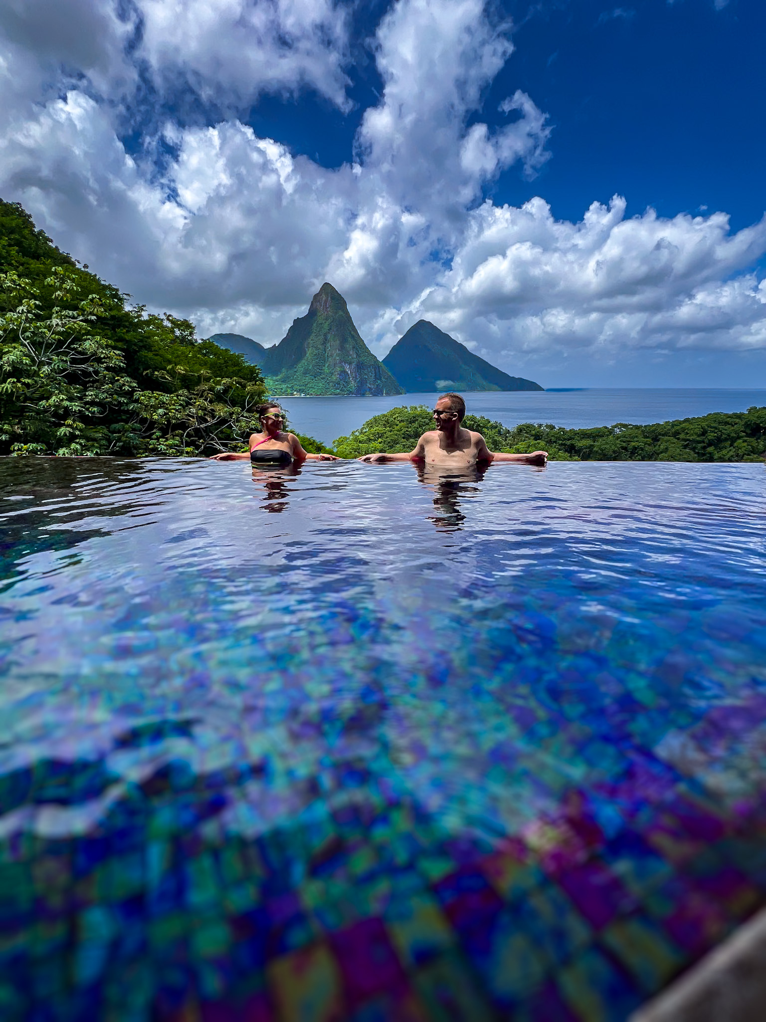 Jade Mountain St. Lucia review of luxury sanctuary views