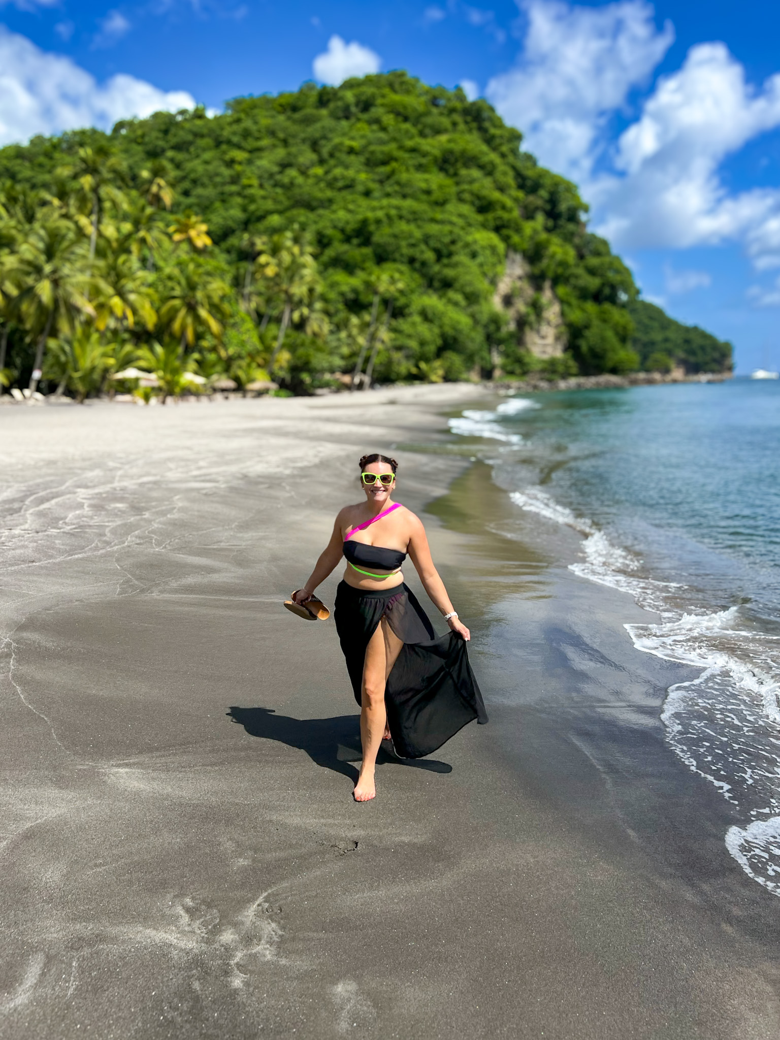 Jade Mountain St. Lucia review of Anse Chastanet Beach