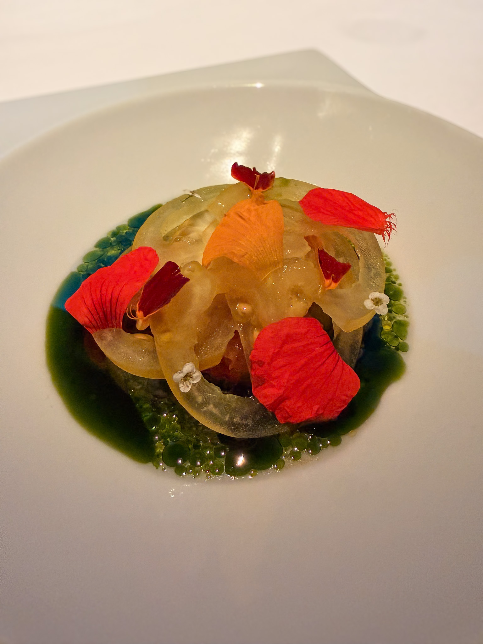 Ossiano Dubai review of fine dining at Atlantis The Palm