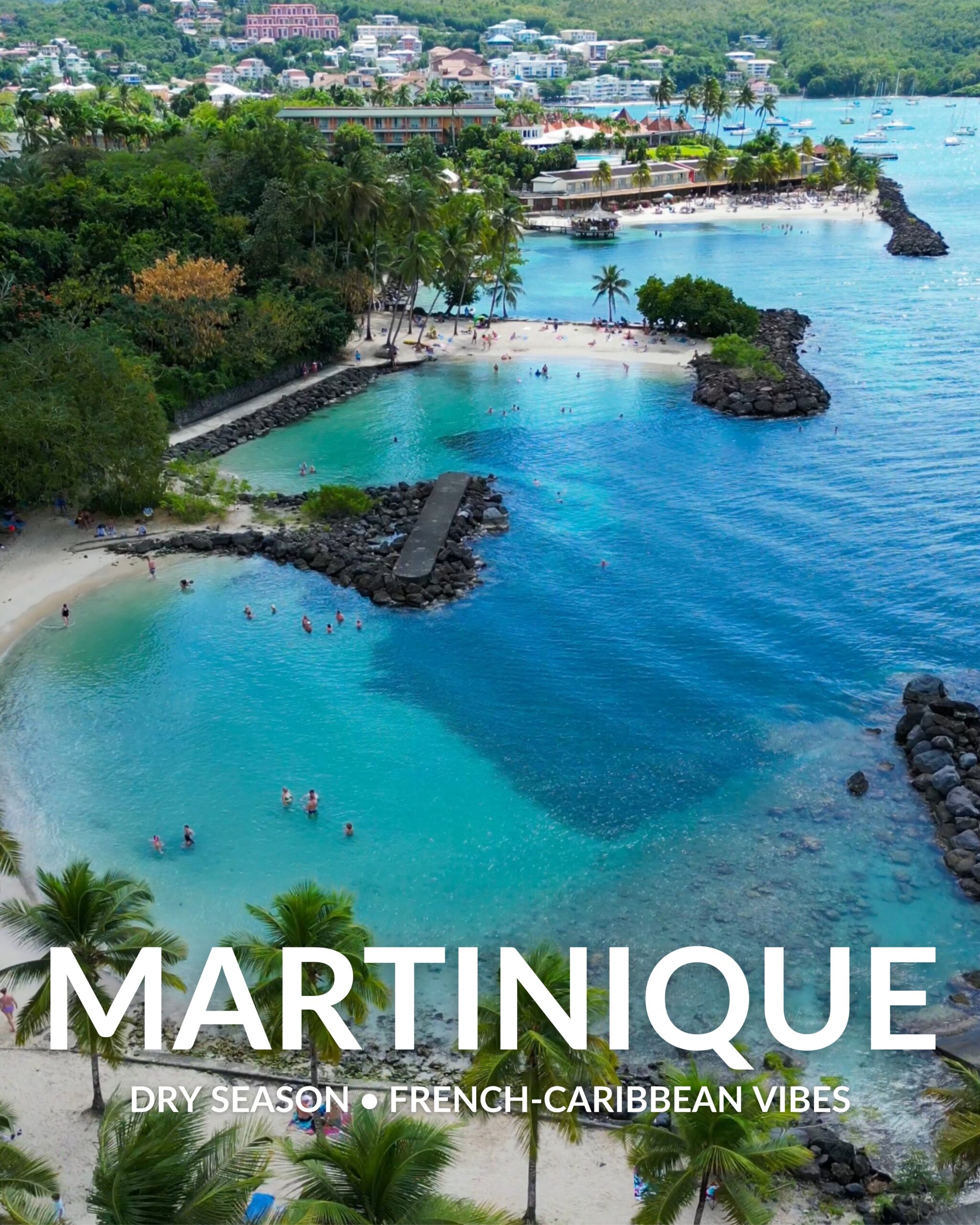Best islands to visit in January highlighting Martinique scenery