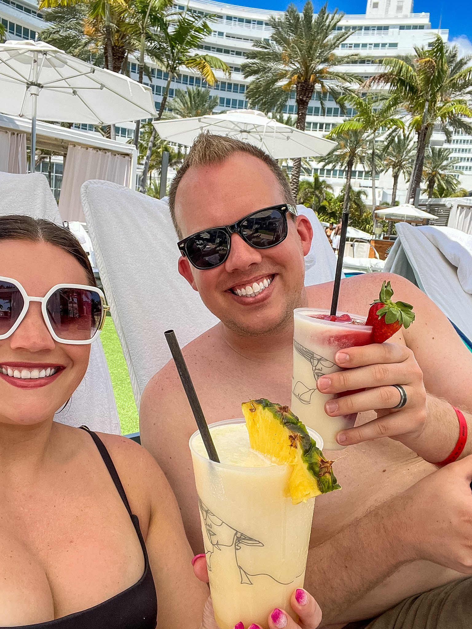 Fontainebleau Miami Beach review bowtie pool area