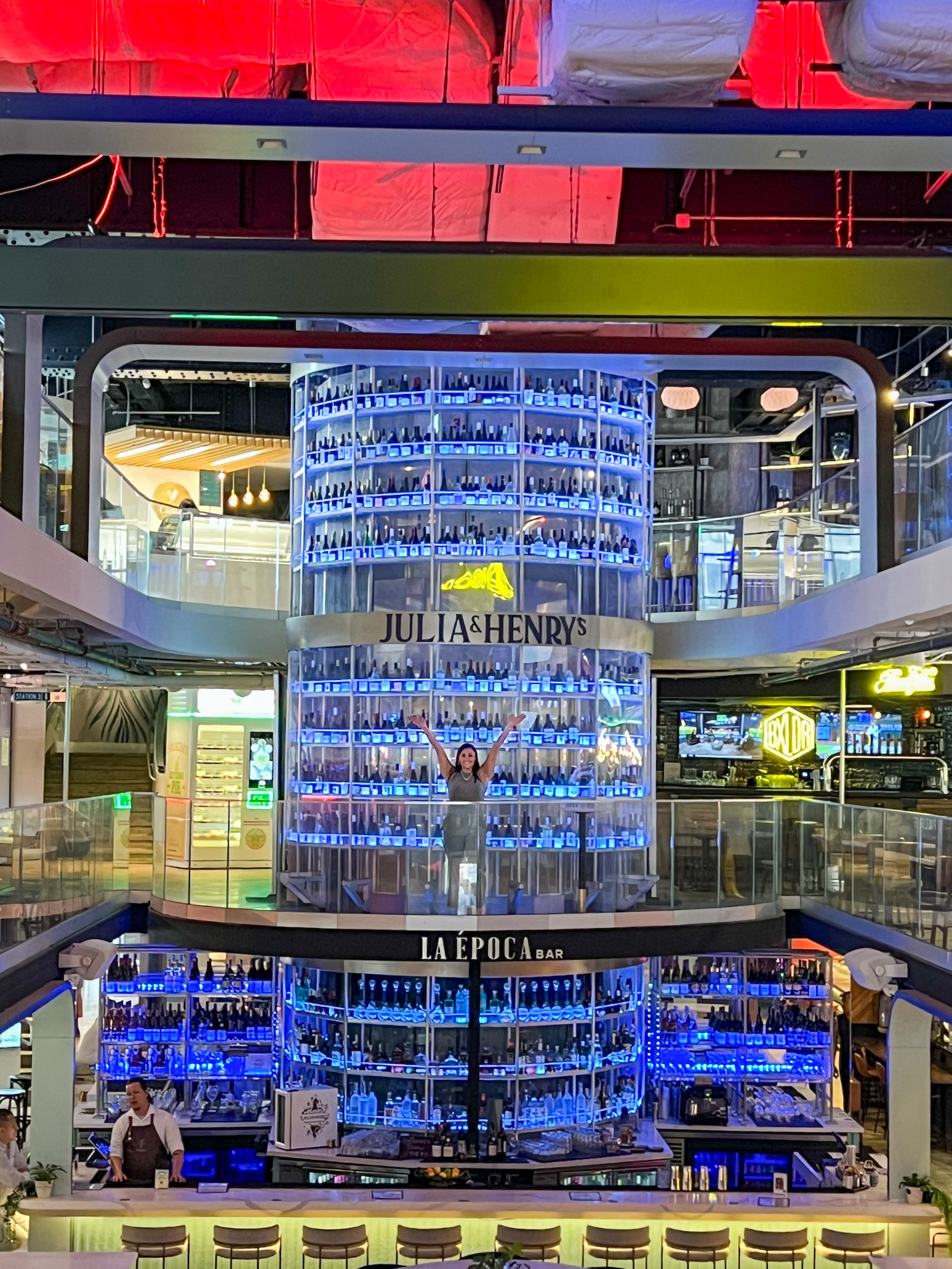 Best Restaurants in Downtown Miami food hall at Julia’s & Henry’s