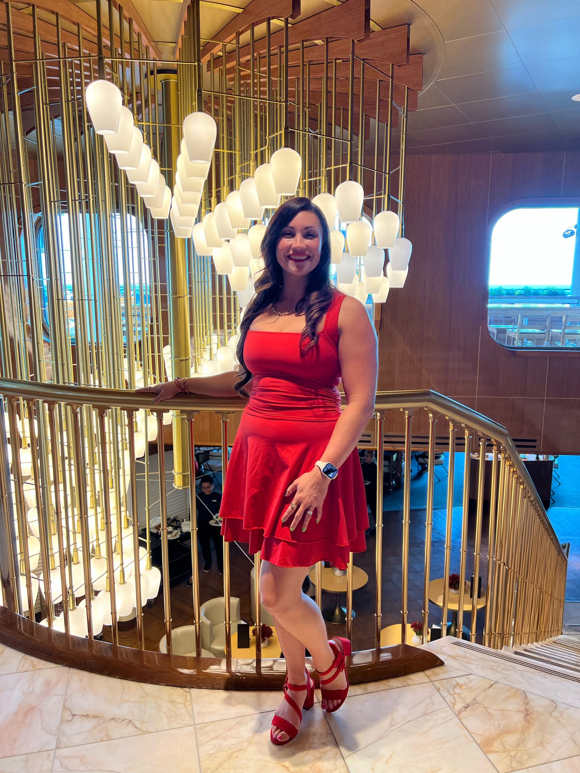 Best Things to Do on Virgin Voyages Scarlet Night red outfits