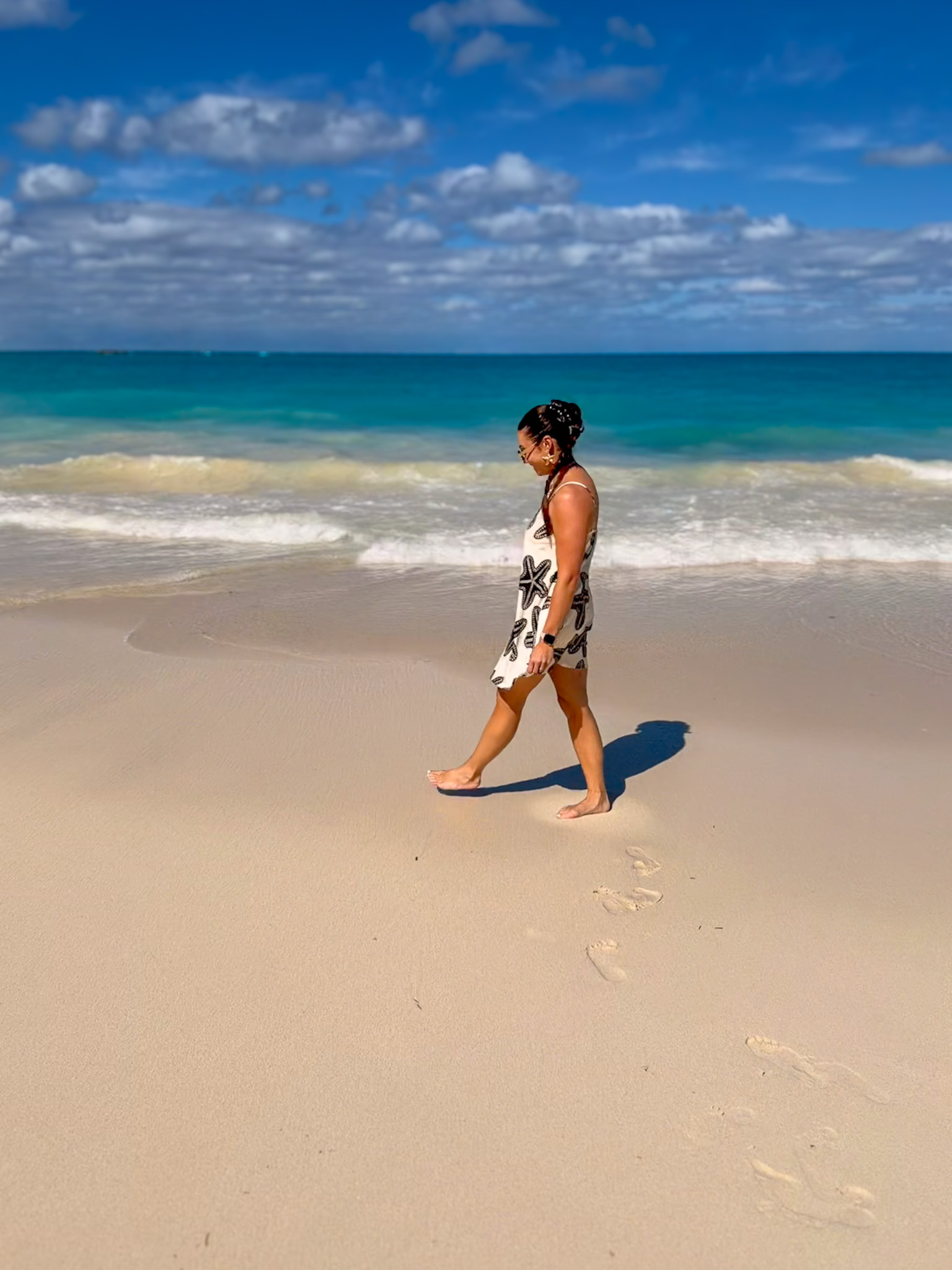 Beach Club at Bimini Virgin Voyages private beach