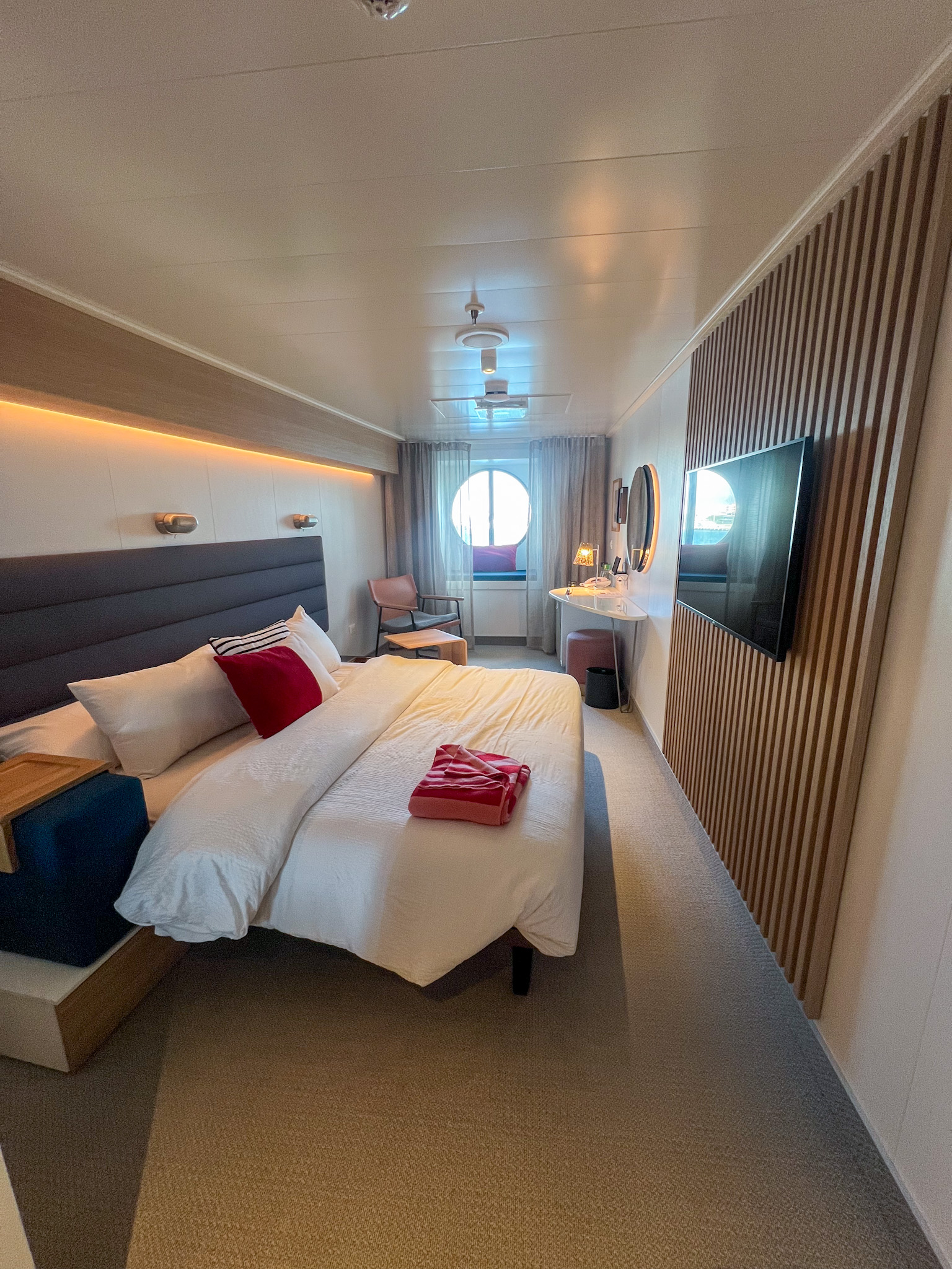Virgin Voyages cabin guide Sea View window room