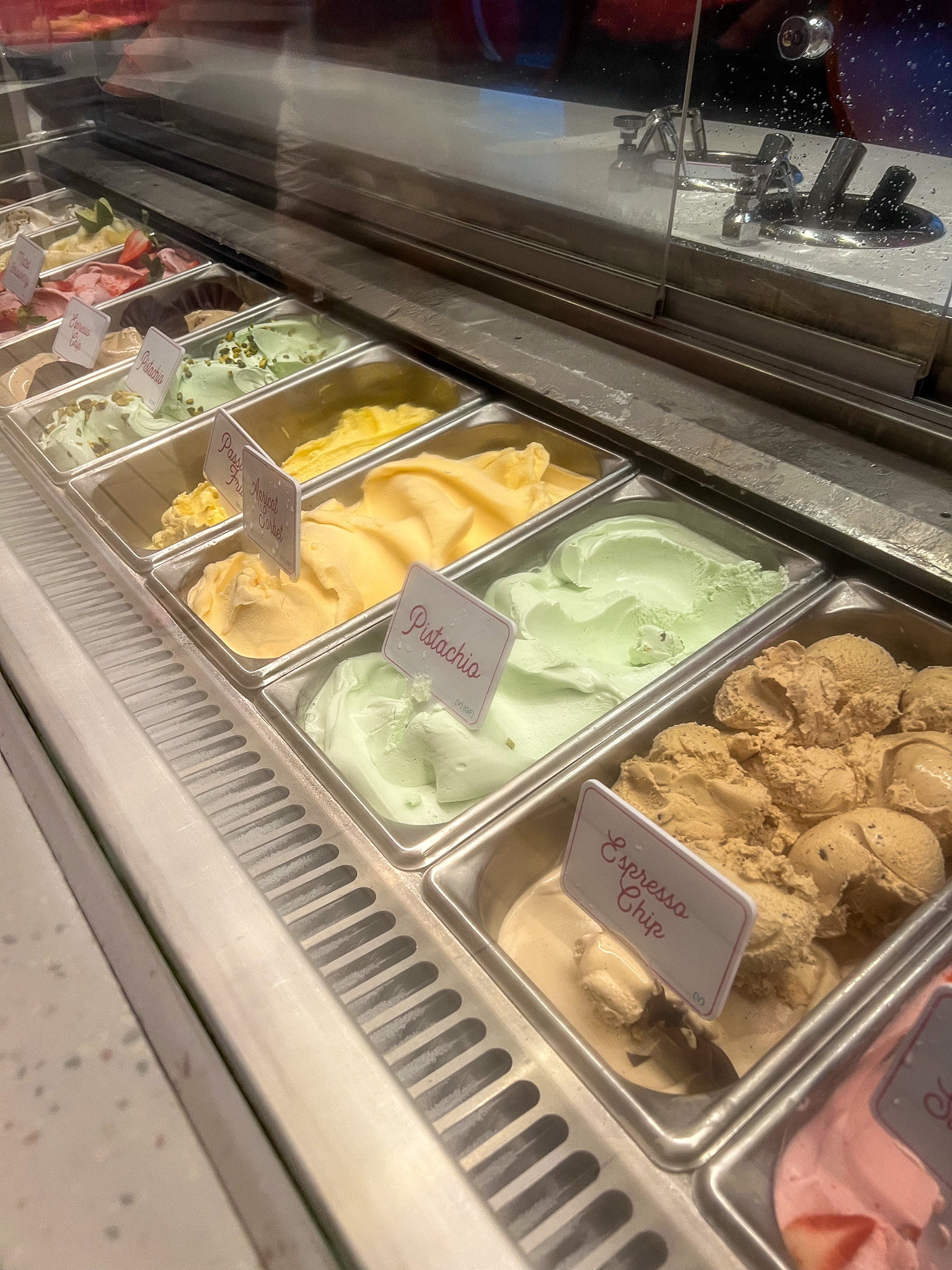 Virgin Voyages restaurant guide to Lick Me Till Ice Cream rotating flavors