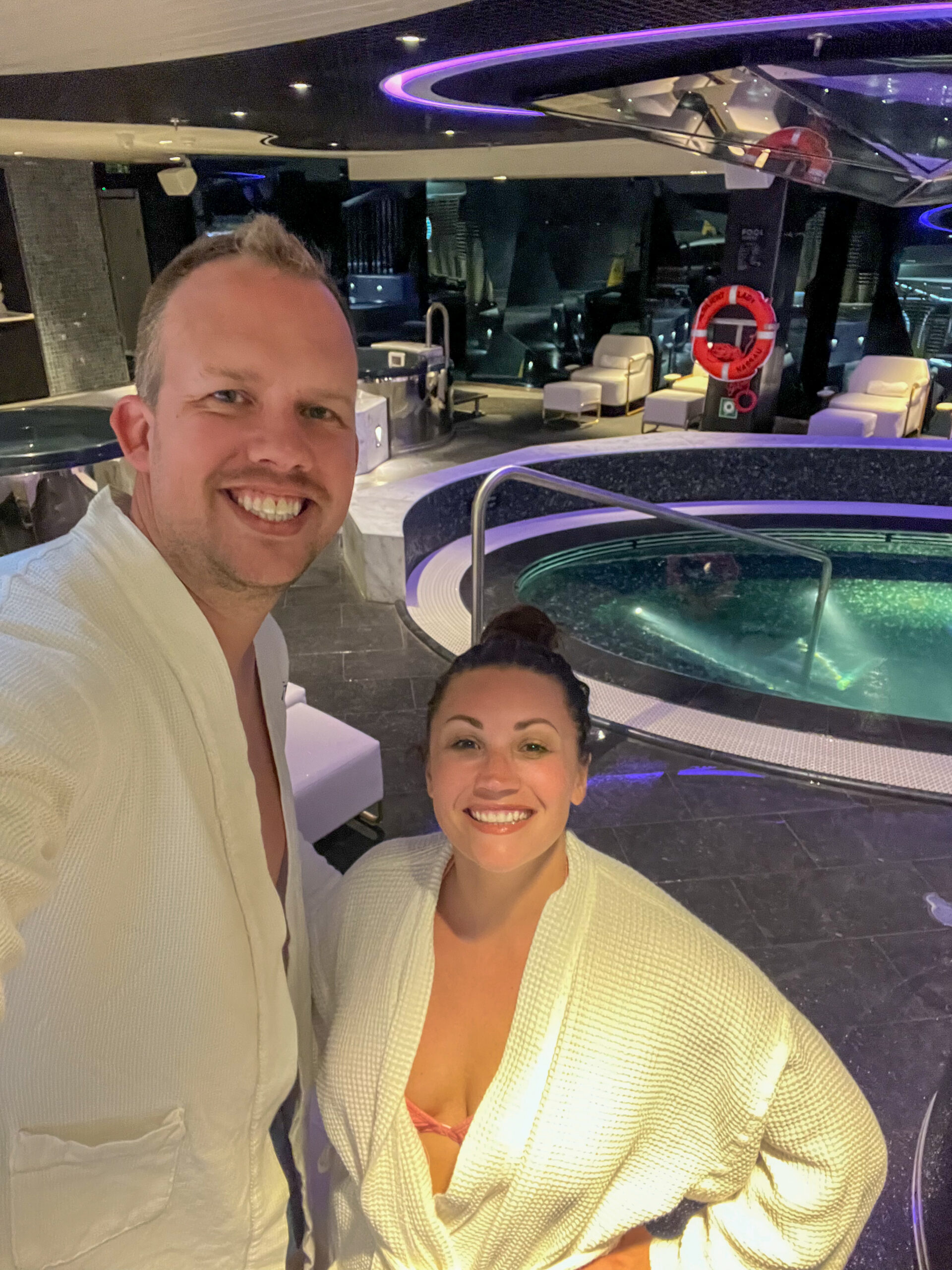 Sea Day on Virgin Voyages spa