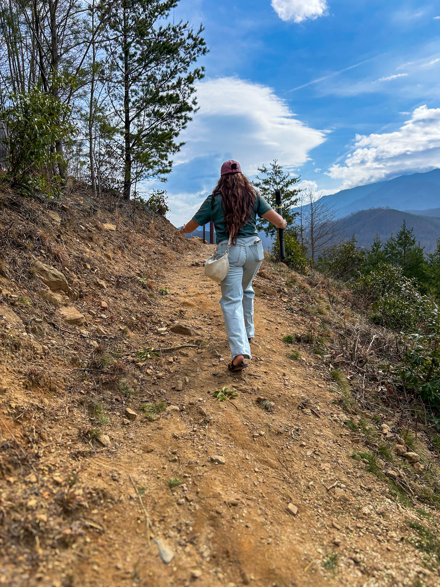 Gatlinburg SkyPark hiking trails blue loop