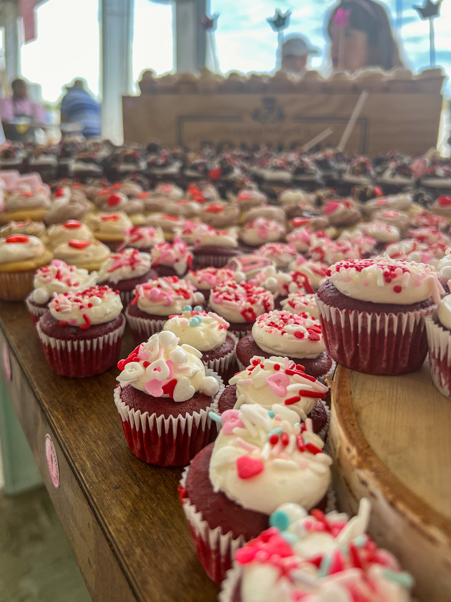 South Beach Wine & Food Festival food tasting stations on the beach