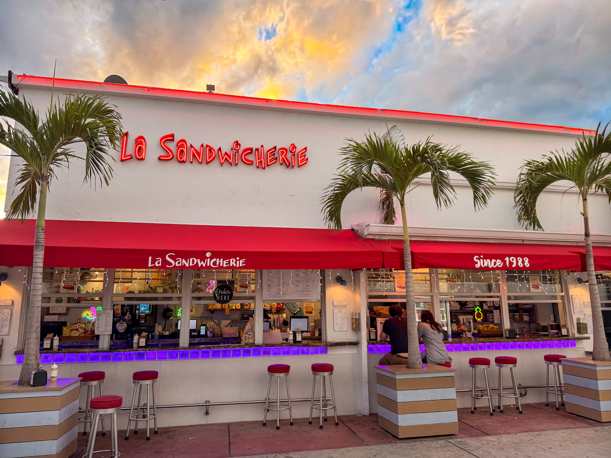 Where to Eat in South Beach Miami sandwiches from La Sandwicherie