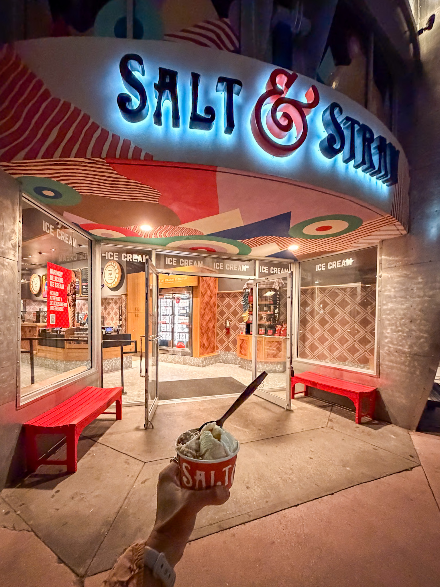 Where to Eat in South Beach Miami ice cream from Salt & Straw Lincoln Road