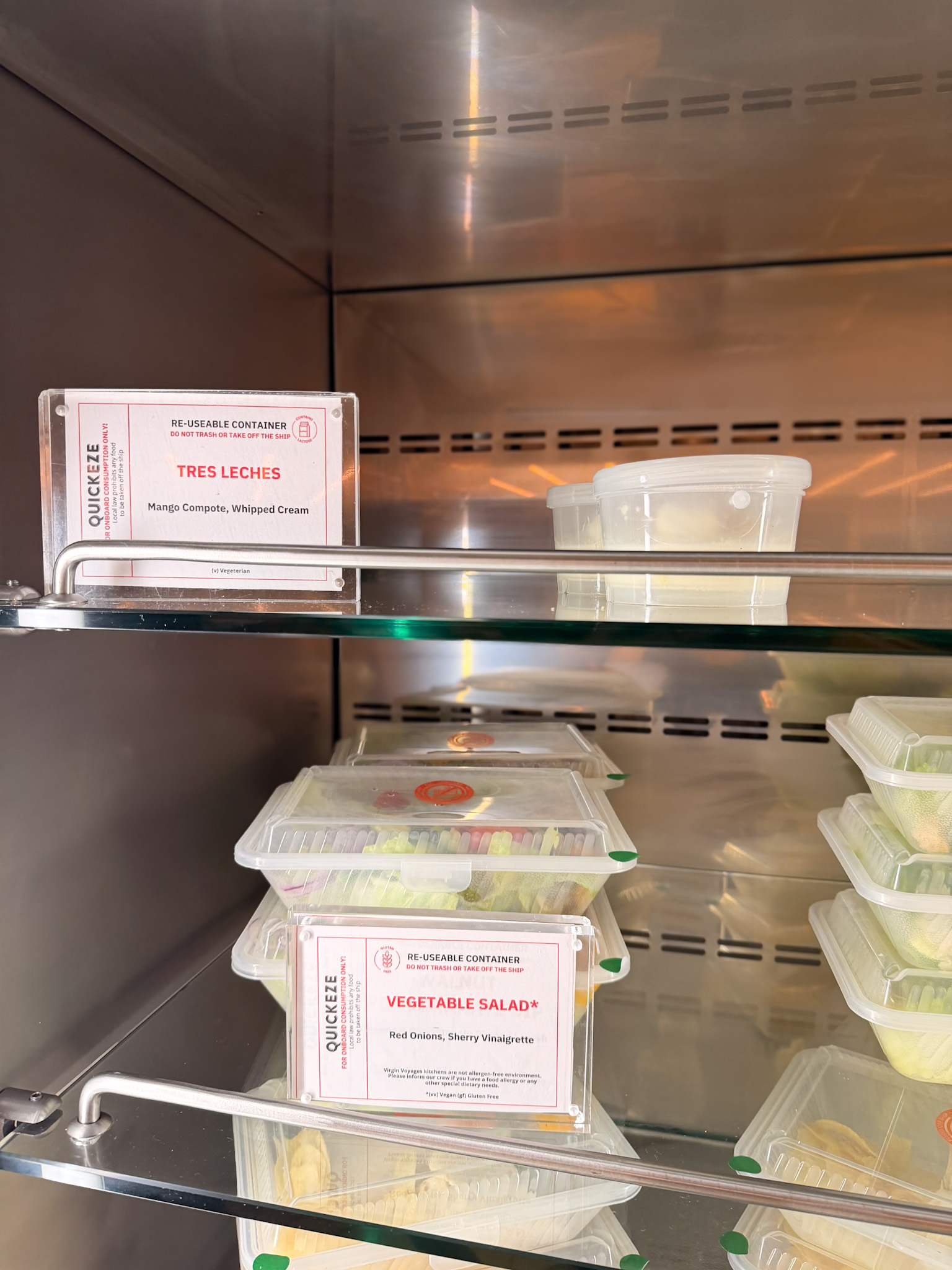 7 random things I’ve discovered on Virgin Voyages tres leches cake