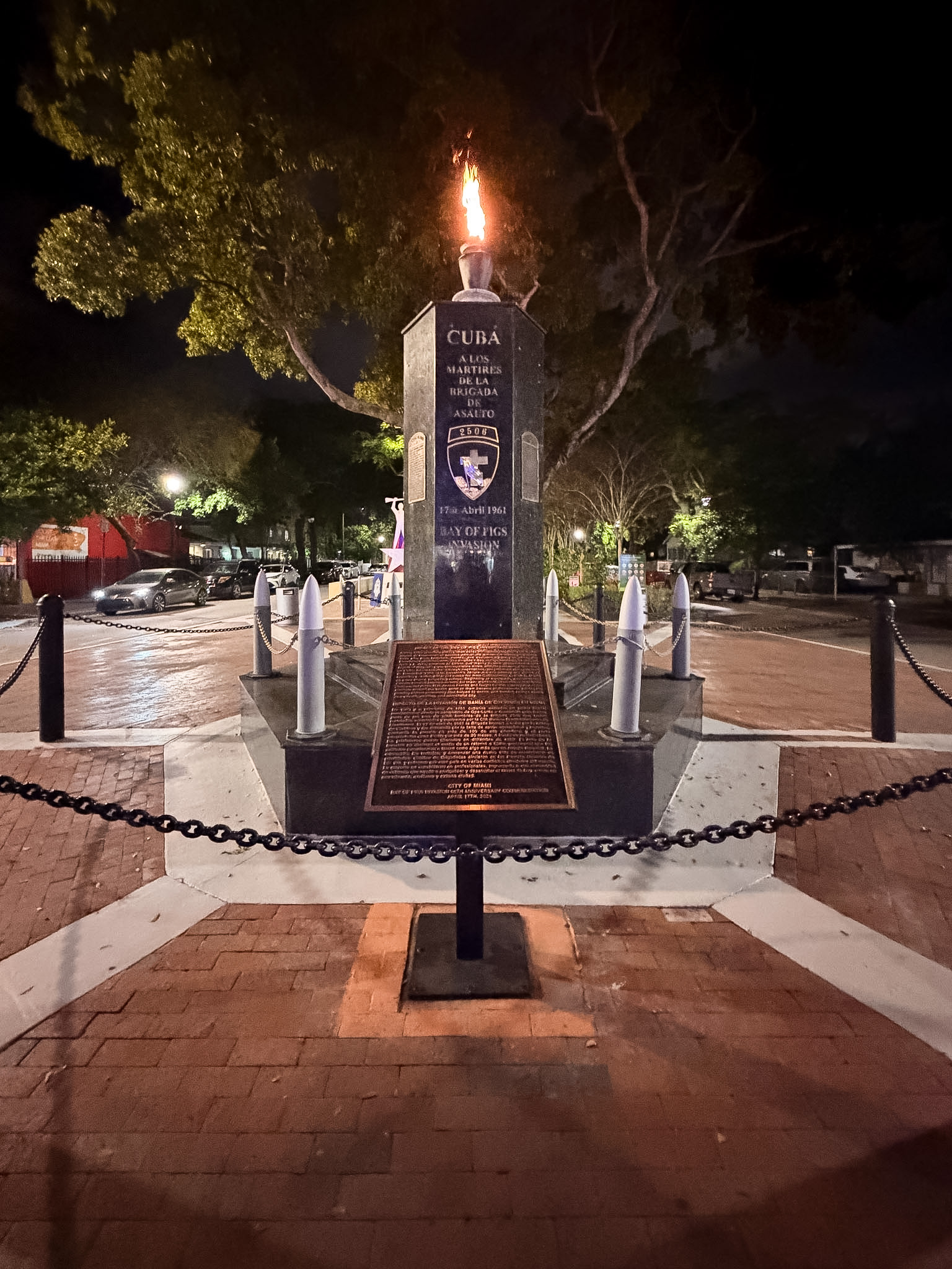 Little Havana Miami Guide Bay of Pigs monument Miami